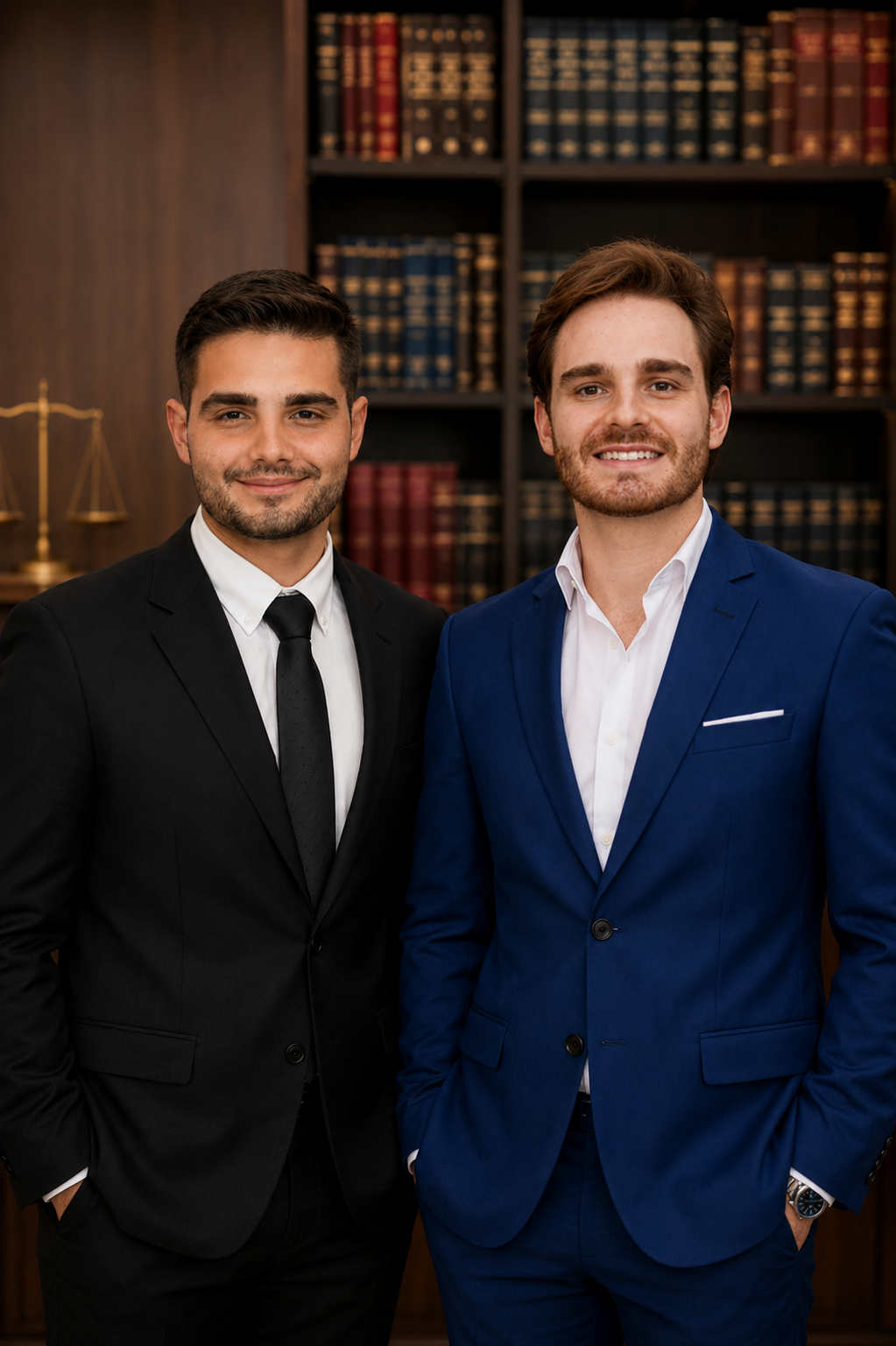 Marcello Gimenez e Enrico Donnamaria — sócios fundadores do Gimenez & Donnamaria Advogados